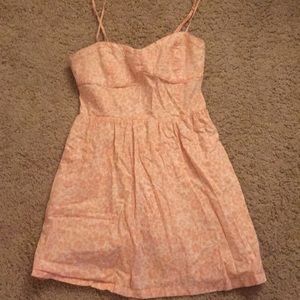 H&M peach summer dress